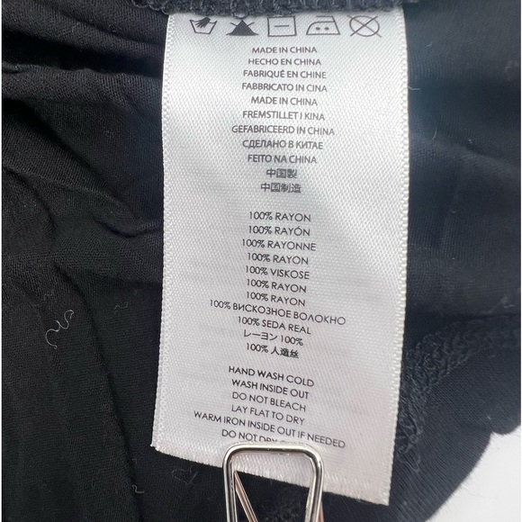 MICHAEL Michael Kors Black Gold Sequined Short Sleeve Blouse Size Med Women’s - Picture 5 of 5